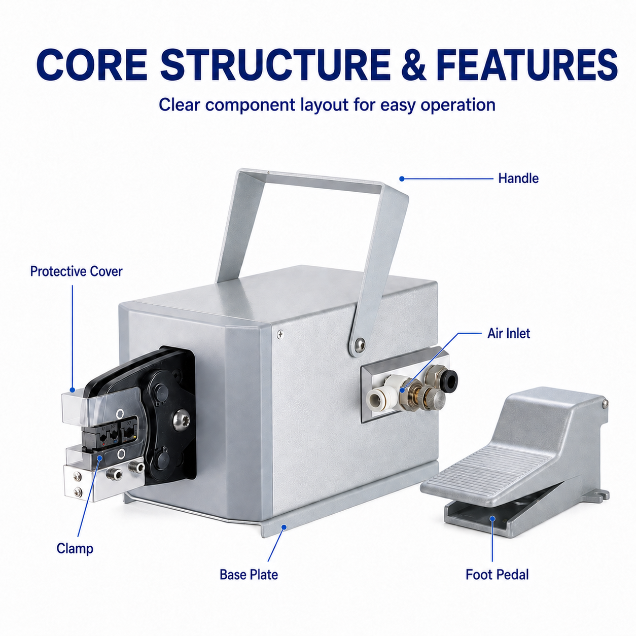 Pneumatic Crimping Machine