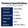 0.1-300mm Fully Automatic Cutting Machine