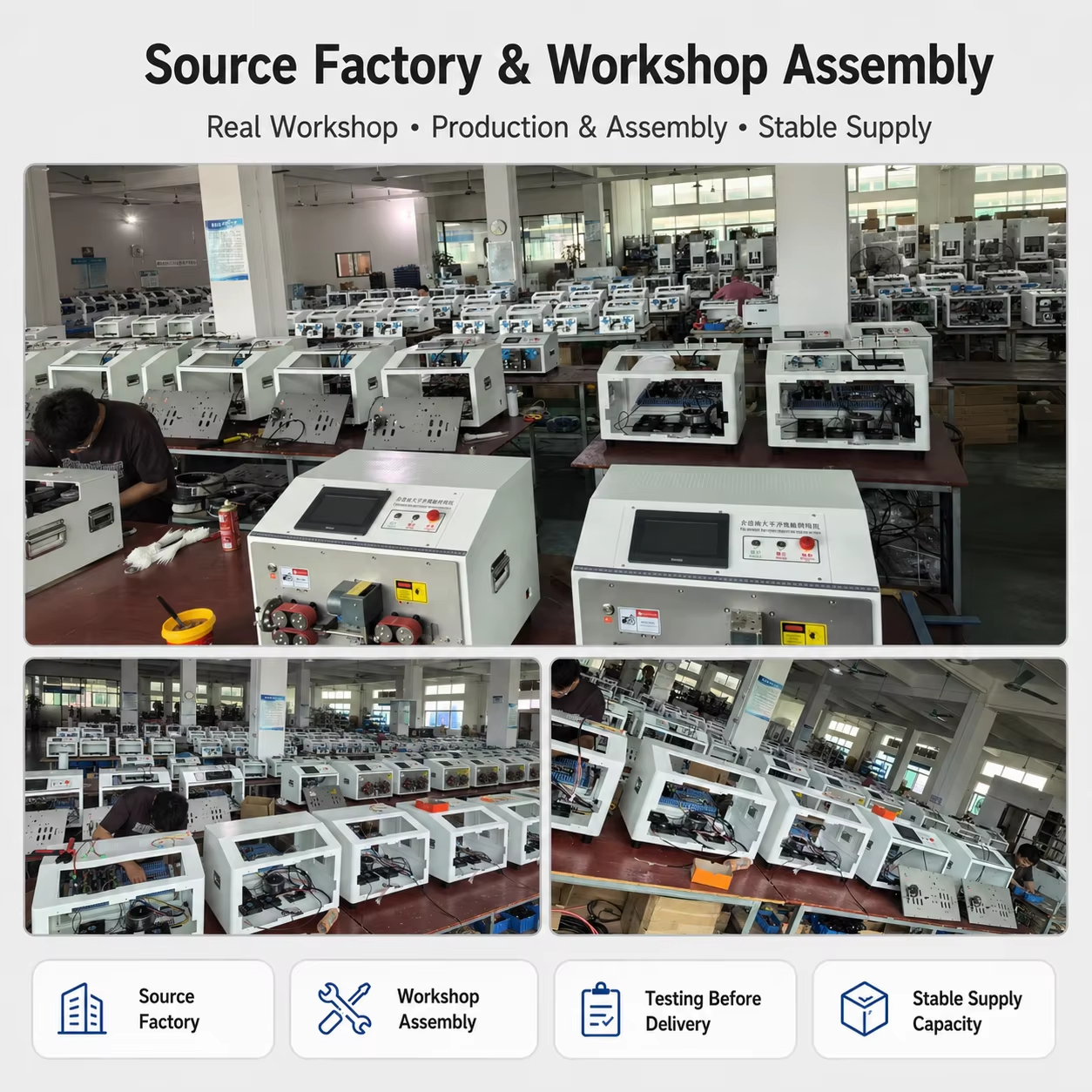 0.1-10mm² Wire Cutting and Stripping Machine