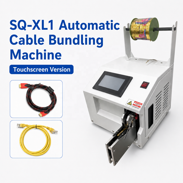 3-28 Touch screen gold wire tying machine