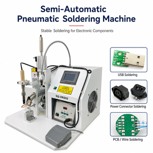 Semi-automatic Pneumatic Touch Screen Soldering Machine