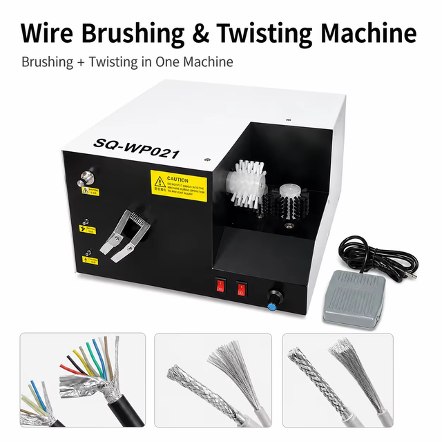 SQ-WP021 Wire Brushing & Twisting Machine