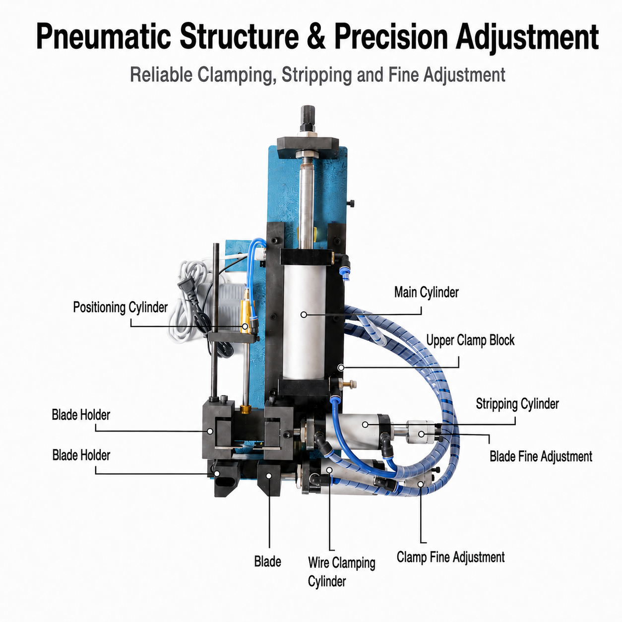 330 Pneumatic Wire Stripping Machine
