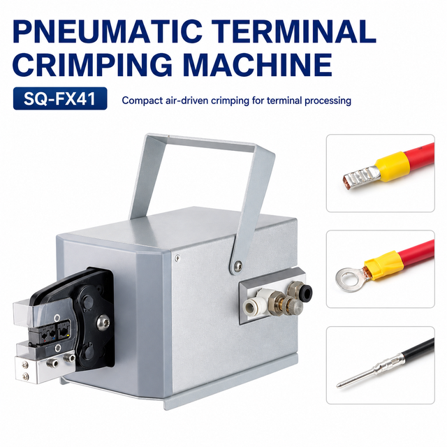Pneumatic Crimping Machine