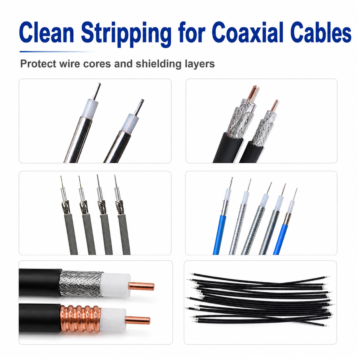 Coaxial Wire Stripping Machine