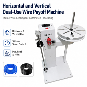 Single-Wire Pay-off Machine for Horizontal/Vertical Use