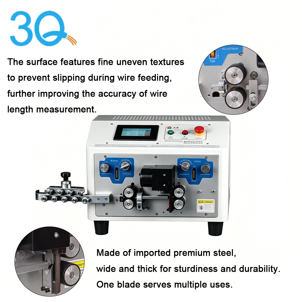 0.3-2.5mm² Flat Sheath Offset Stripping Machine