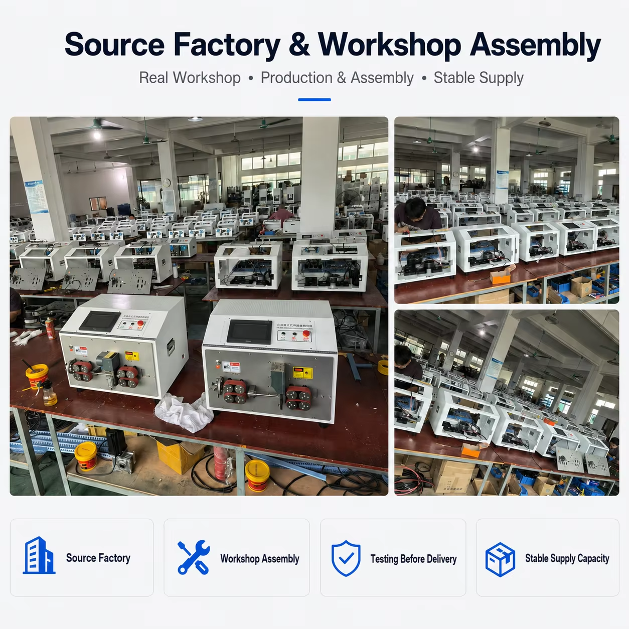 1-6mm Multi-core Sheathed Cable Wire Stripping Machine