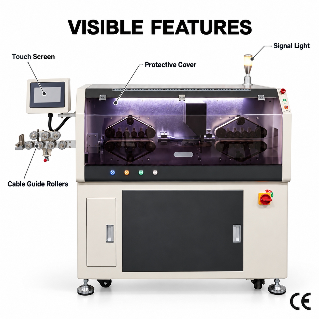 Fully Automatic 150mm² Cable Stripping Machine