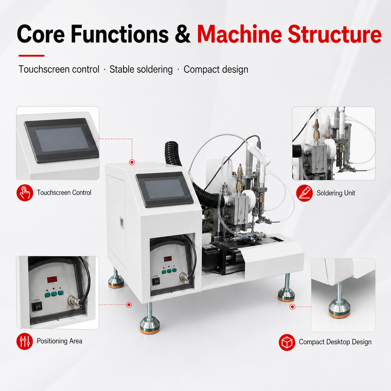 SQ-XRS07 Wire Stripping And Soldering Machine
