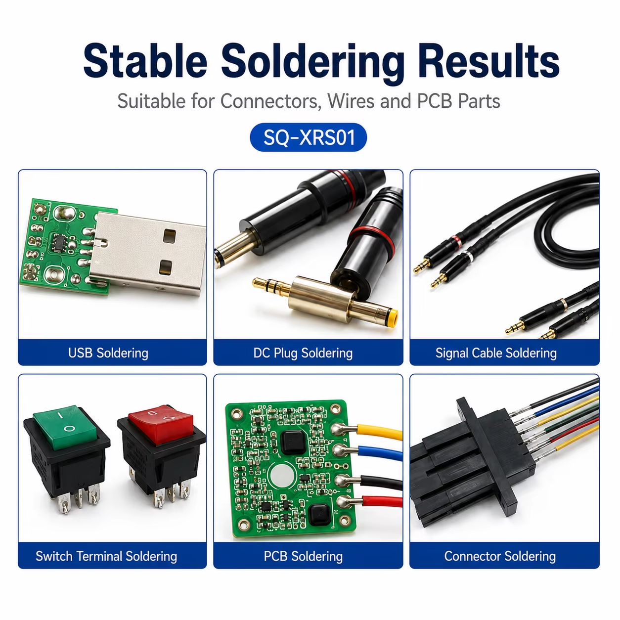 SQ-XRS01 Semi‑Automatic Electric Soldering Machine