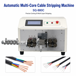 Automatic Multi‑Core Sheathed Wire Stripping Machine