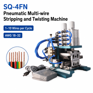 4FN Pneumatic Wire Stripping and Twisting Machine