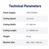 0.1-400mm Fully Automatic Cutting Machine