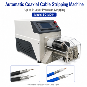 MD-8015 Coaxial Wire Stripping Machine