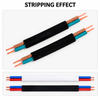 Fully Automatic Stripping Machine for Flat-Sheathed Cables (Outer and Inner Layers)