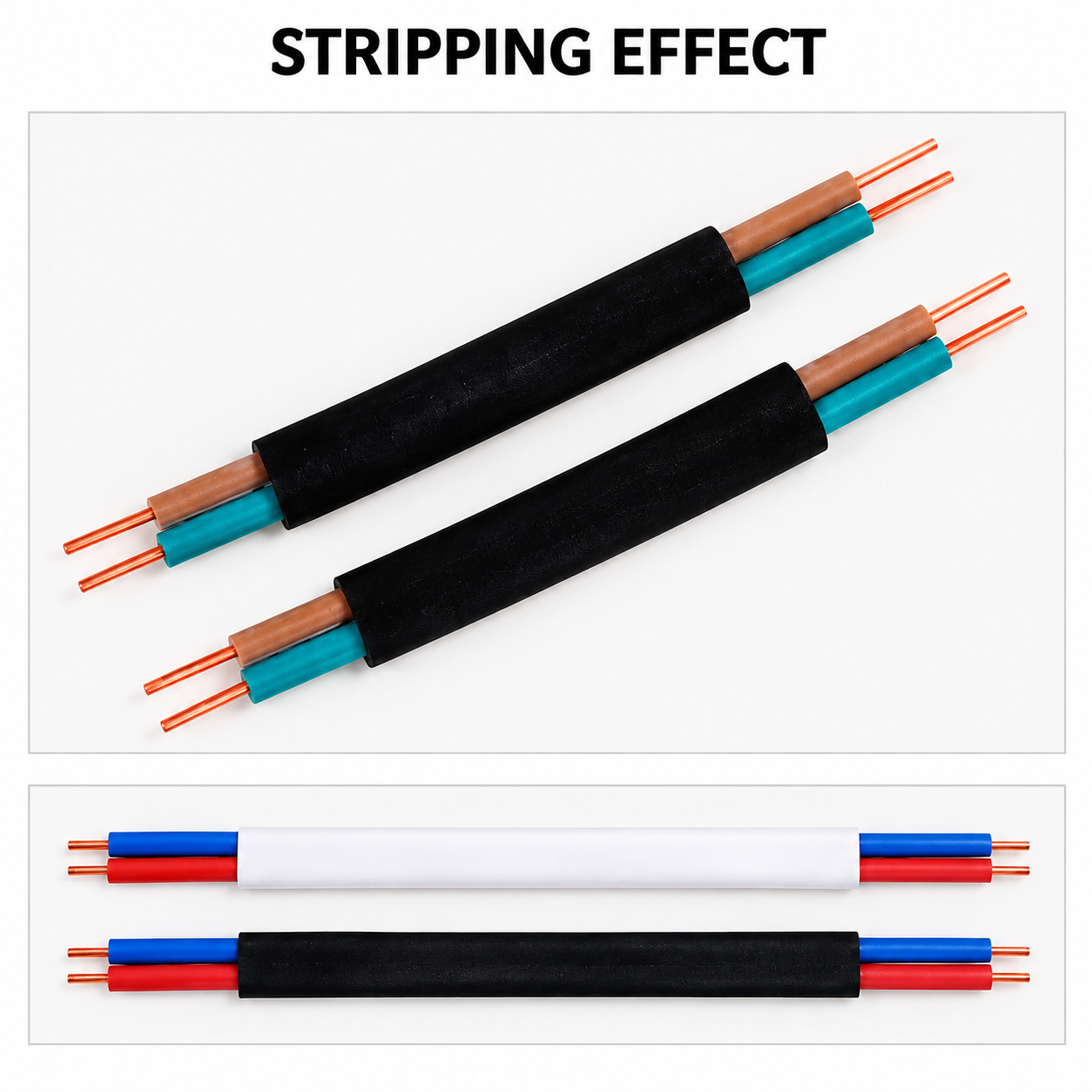Fully Automatic Stripping Machine for Flat-Sheathed Cables (Outer and Inner Layers)