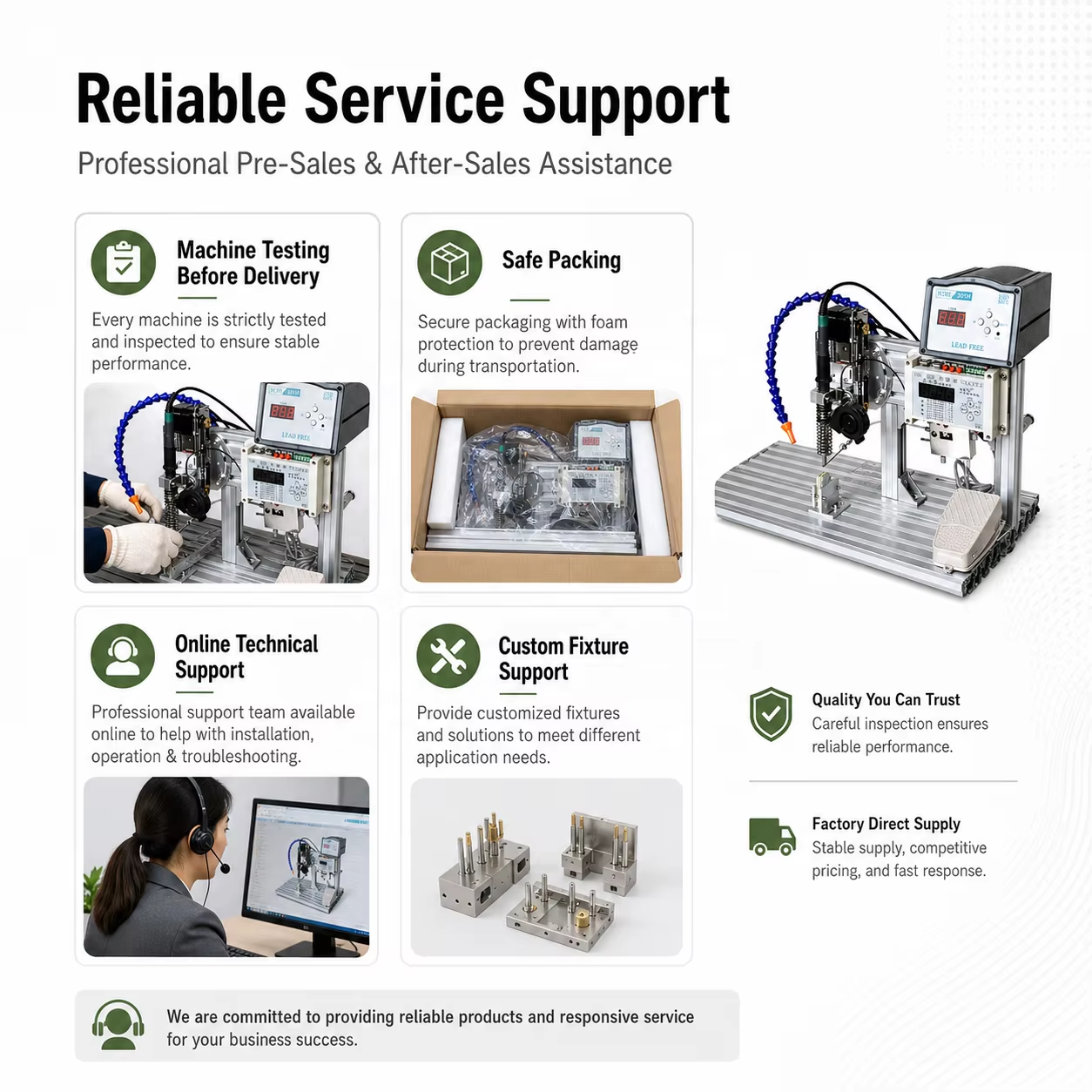 Intelligent Soldering Machine for USB Data Cables